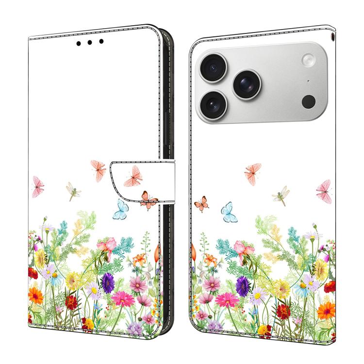 Custodia per telefono in ecopelle con effetto cristallo., For iPhone 18 Pro Max / 17 Pro Max
