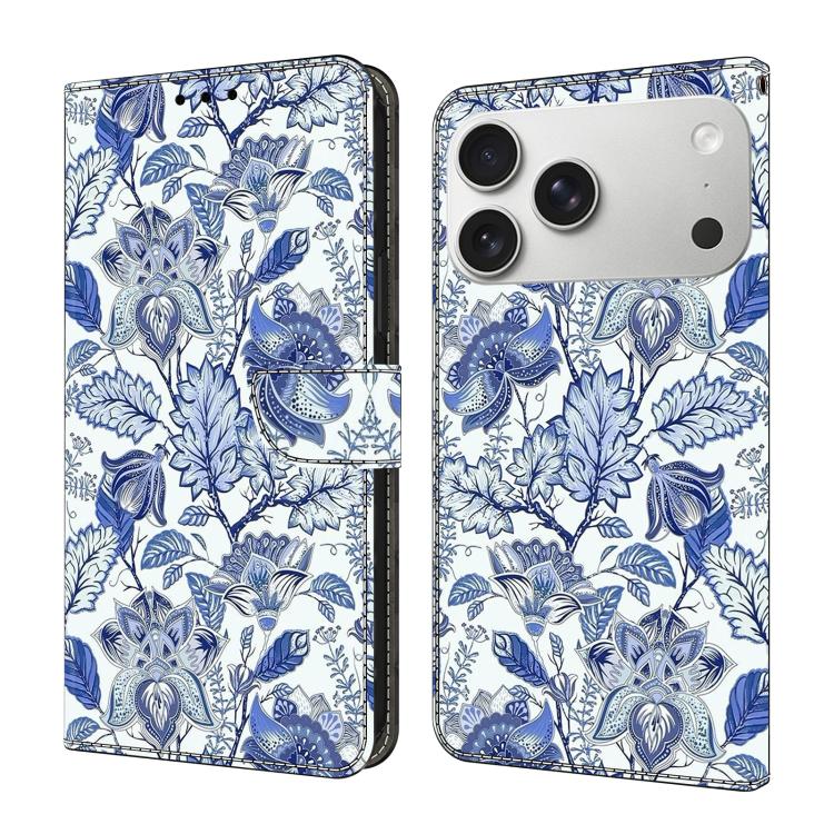 Custodia per telefono in ecopelle con effetto cristallo., For iPhone 18 Pro Max / 17 Pro Max