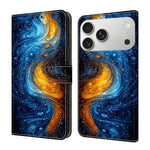 Custodia per telefono in ecopelle con effetto cristallo., For iPhone 18 Pro Max / 17 Pro Max