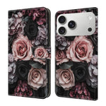 Custodia per telefono in ecopelle con effetto cristallo., For iPhone 18 Pro Max / 17 Pro Max