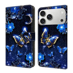 Custodia per telefono in ecopelle con effetto cristallo., For iPhone 18 Pro / 17 Pro