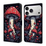 Custodia per telefono in ecopelle con effetto cristallo., For iPhone 18 Pro / 17 Pro