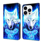 Custodia per telefono in ecopelle con effetto cristallo., For iPhone 16 Pro Max