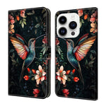 Custodia per telefono in ecopelle con effetto cristallo., For iPhone 16 Pro Max