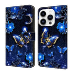 Custodia per telefono in ecopelle con effetto cristallo., For iPhone 16 Pro Max
