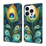 Custodia per telefono in ecopelle con effetto cristallo., For iPhone 16 Pro Max
