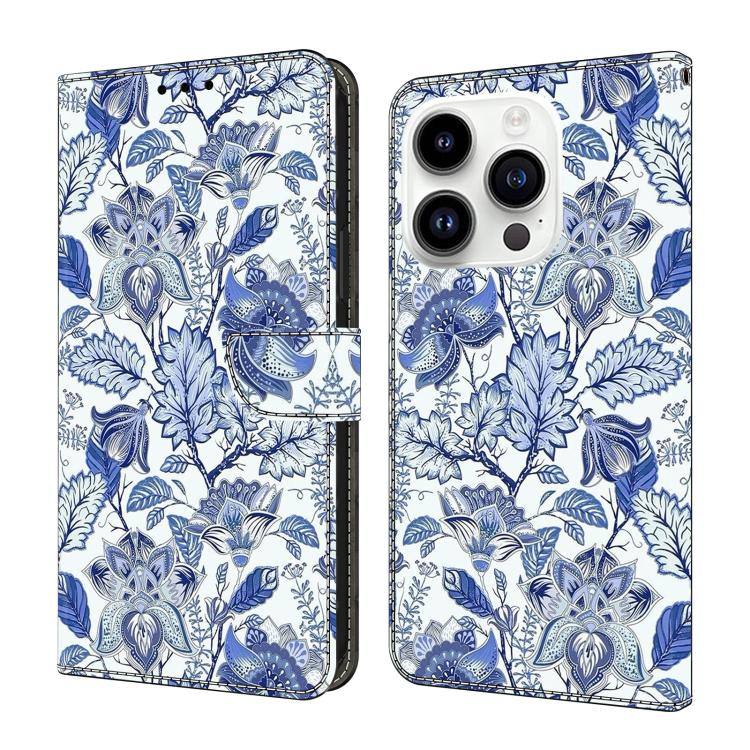 Custodia per telefono in ecopelle con effetto cristallo., For iPhone 16 Pro Max