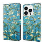 Custodia per telefono in ecopelle con effetto cristallo., For iPhone 16 Pro