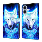 Custodia per telefono in ecopelle con effetto cristallo., For iPhone 16