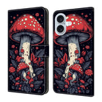 Custodia per telefono in ecopelle con effetto cristallo., For iPhone 16
