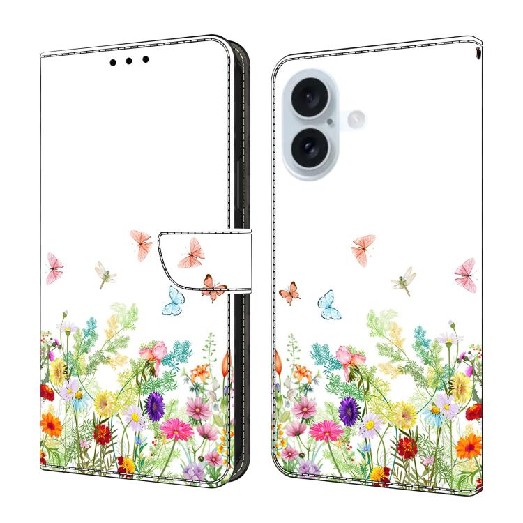 Custodia per telefono in ecopelle con effetto cristallo., For iPhone 16