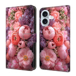 Custodia per telefono in ecopelle con effetto cristallo., For iPhone 16