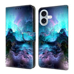 Custodia per telefono in ecopelle con effetto cristallo., For iPhone 16