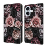 Custodia per telefono in ecopelle con effetto cristallo., For iPhone 16