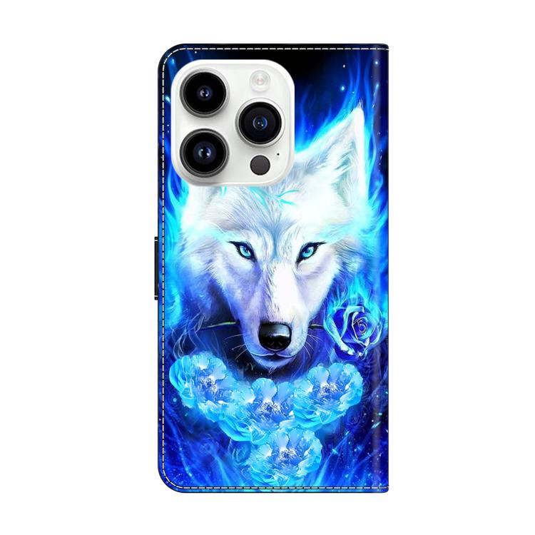 Custodia per telefono in ecopelle con effetto cristallo., For iPhone 15 Pro Max