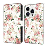 Custodia per telefono in ecopelle con effetto cristallo., For iPhone 15 Pro Max
