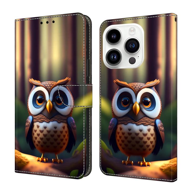 Custodia per telefono in ecopelle con effetto cristallo., For iPhone 15 Pro Max
