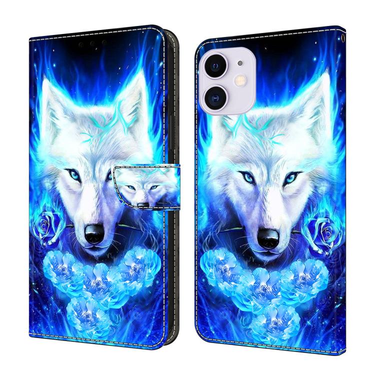 Custodia per telefono in ecopelle con effetto cristallo., For iPhone 11