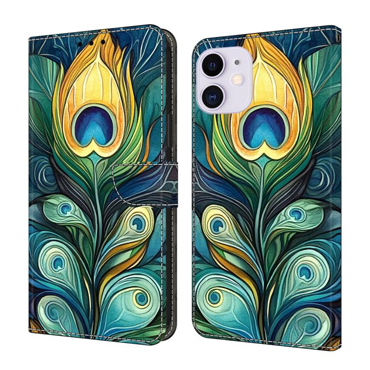 Custodia per telefono in ecopelle con effetto cristallo., For iPhone 11