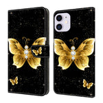Custodia per telefono in ecopelle con effetto cristallo., For iPhone 11