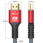 Cavo HDMI 2.1 High-Speed 8K Ultra HD 0,5-5 metri