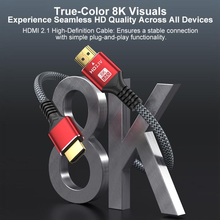 Cavo HDMI 2.1 High-Speed 8K Ultra HD 0,5-5 metri