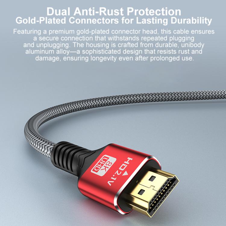 Cavo HDMI 2.1 High-Speed 8K Ultra HD 0,5-5 metri