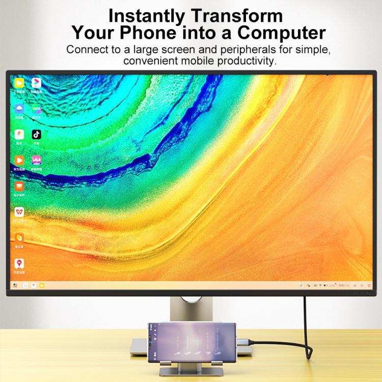 Adattatore video Type-C a DisplayPort 1.4 Ultra HD 8K con cavo in