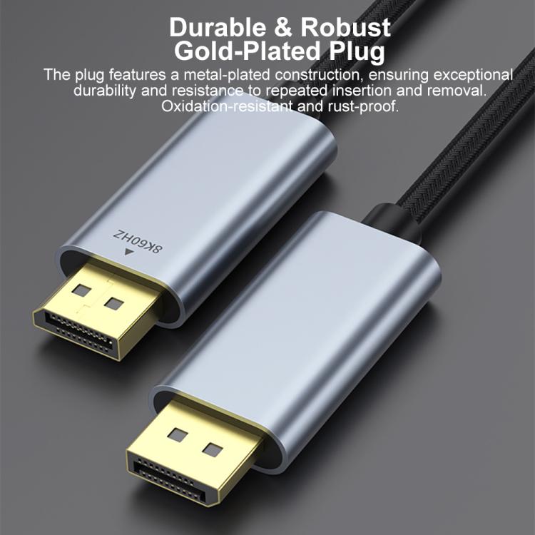 Adattatore video Type-C a DisplayPort 1.4 Ultra HD 8K con cavo in