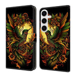 Custodia per telefono in ecopelle con effetto cristallo., For Samsung Galaxy S24 / S25 5G