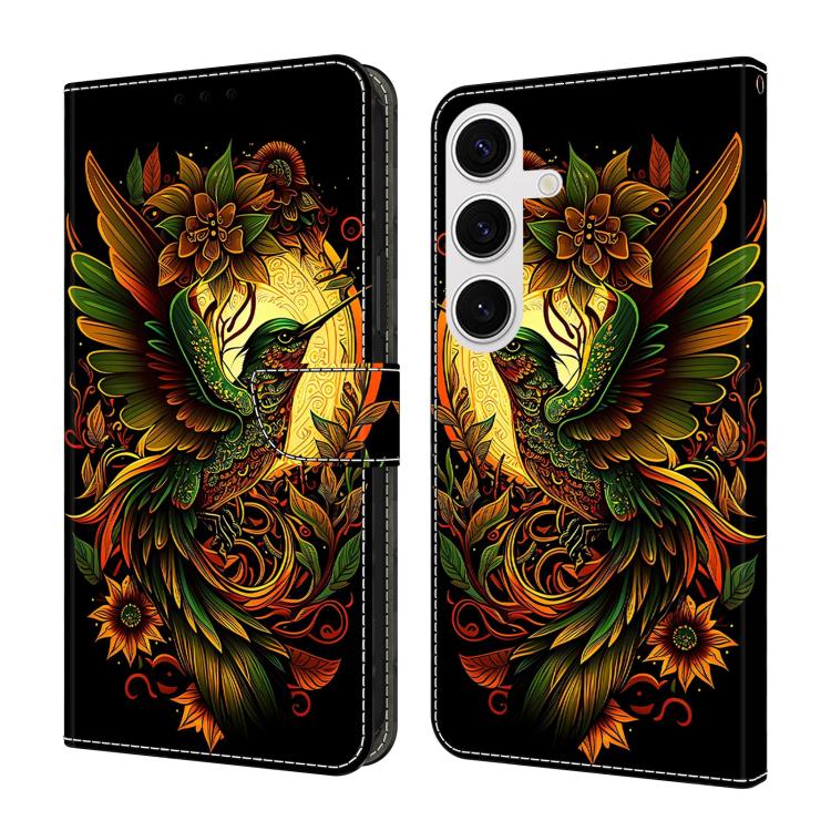 Custodia per telefono in ecopelle con effetto cristallo., For Samsung Galaxy S24 / S25 5G