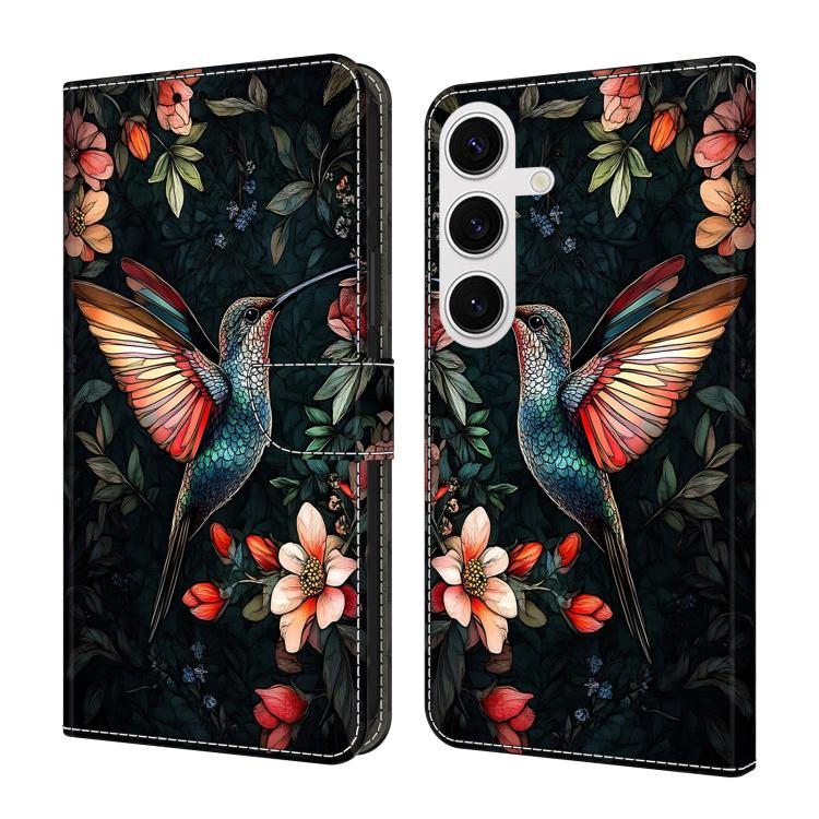 Custodia per telefono in ecopelle con effetto cristallo., For Samsung Galaxy S24+ / S25+ 5G