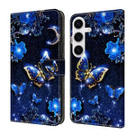 Custodia per telefono in ecopelle con effetto cristallo., For Samsung Galaxy S24+ / S25+ 5G