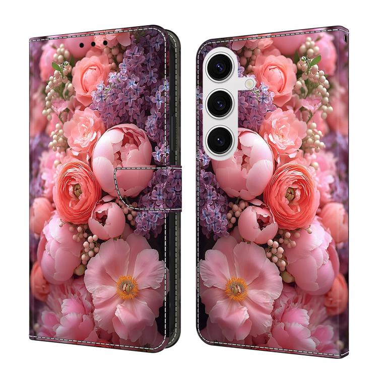 Custodia per telefono in ecopelle con effetto cristallo., For Samsung Galaxy S24+ / S25+ 5G