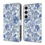 Custodia per telefono in ecopelle con effetto cristallo., For Samsung Galaxy S24+ / S25+ 5G