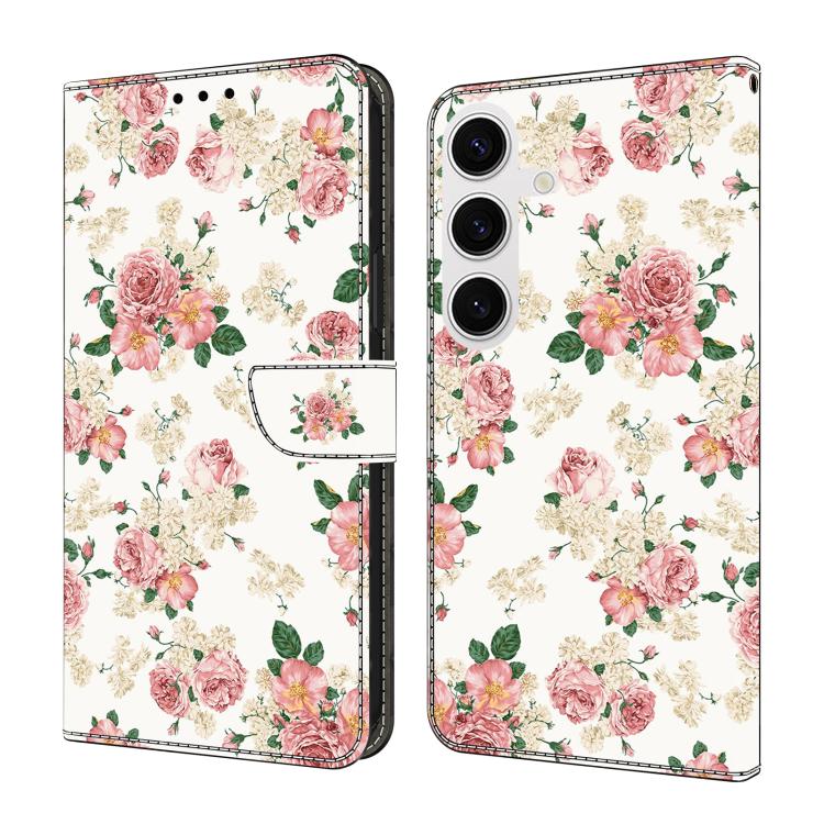 Custodia per telefono in ecopelle con effetto cristallo., For Samsung Galaxy S24+ / S25+ 5G