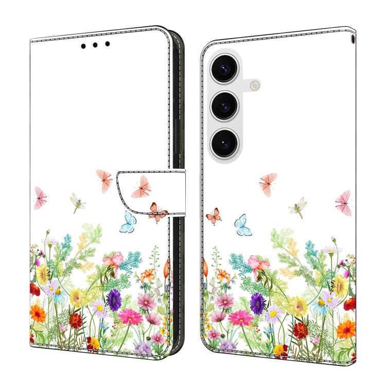 Custodia per telefono in ecopelle con effetto cristallo., For Samsung Galaxy S24 FE 5G