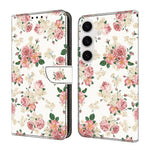 Custodia per telefono in ecopelle con effetto cristallo., For Samsung Galaxy S24 FE 5G