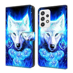Custodia per telefono in ecopelle con effetto cristallo., For Samsung Galaxy A23 5G