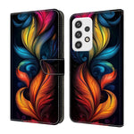 Custodia per telefono in ecopelle con effetto cristallo., For Samsung Galaxy A23 5G