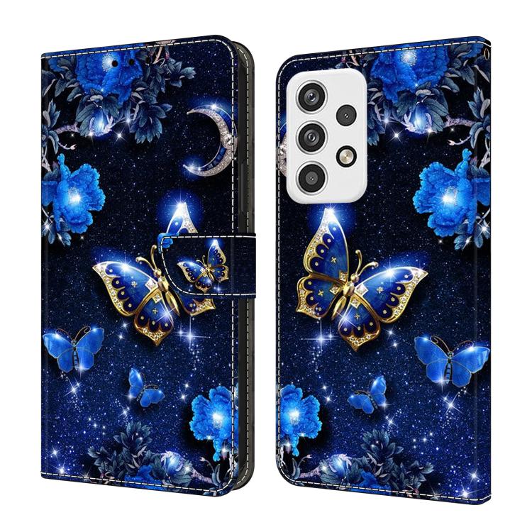 Custodia per telefono in ecopelle con effetto cristallo., For Samsung Galaxy A23 5G