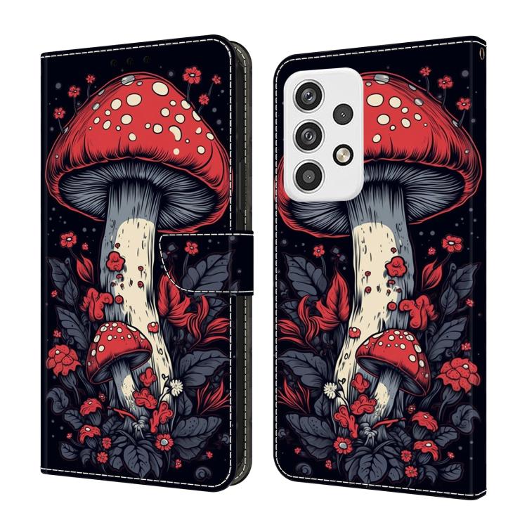 Custodia per telefono in ecopelle con effetto cristallo., For Samsung Galaxy A23 5G