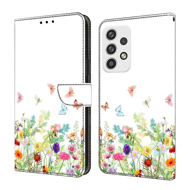 Custodia per telefono in ecopelle con effetto cristallo., For Samsung Galaxy A23 5G