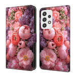 Custodia per telefono in ecopelle con effetto cristallo., For Samsung Galaxy A23 5G