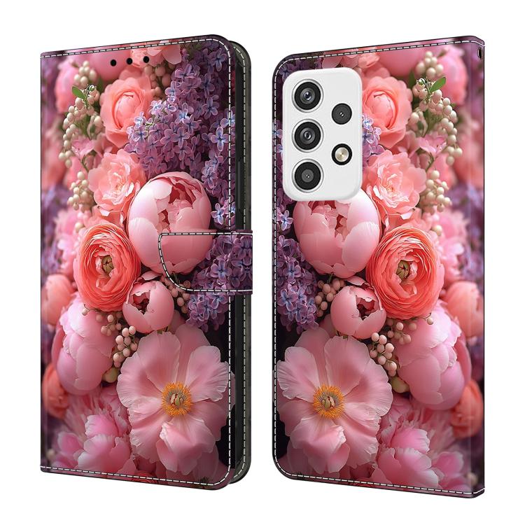 Custodia per telefono in ecopelle con effetto cristallo., For Samsung Galaxy A23 5G