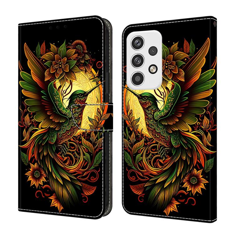 Custodia per telefono in ecopelle con effetto cristallo., For Samsung Galaxy A23 5G