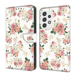 Custodia per telefono in ecopelle con effetto cristallo., For Samsung Galaxy A23 5G