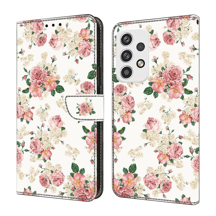 Custodia per telefono in ecopelle con effetto cristallo., For Samsung Galaxy A23 5G