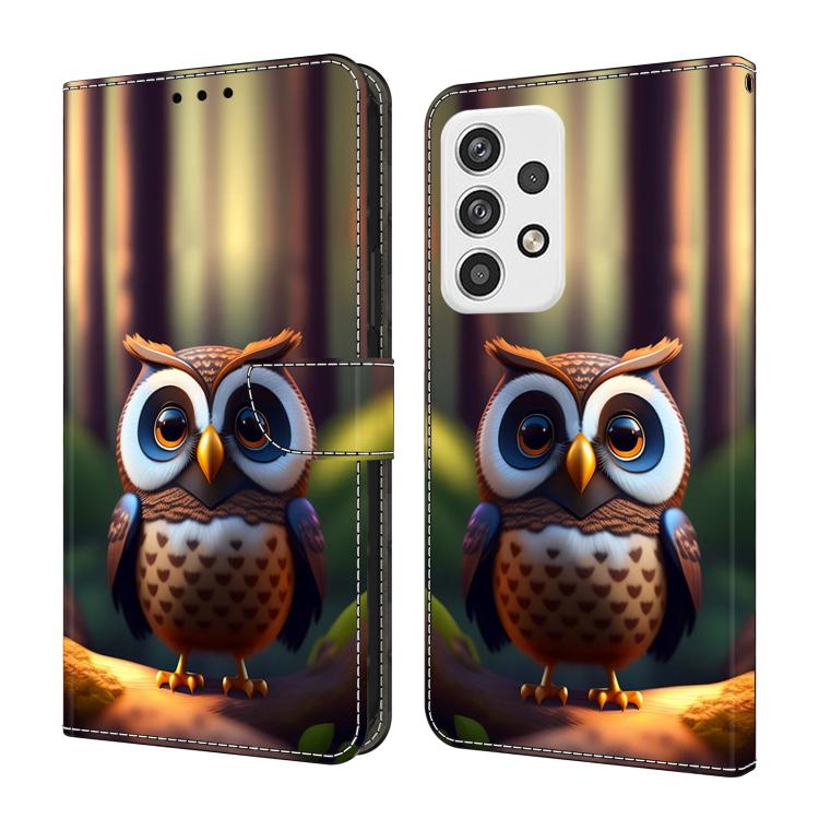 Custodia per telefono in ecopelle con effetto cristallo., For Samsung Galaxy A23 5G