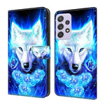Custodia per telefono in ecopelle con effetto cristallo., For Samsung Galaxy A53 5G